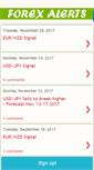 Mobile Screenshot of freeforexalert.com
